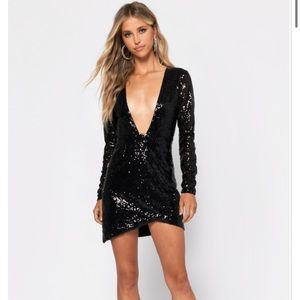Tobi Black Sequin Dress for Sale up to 90% Off: Poshmark